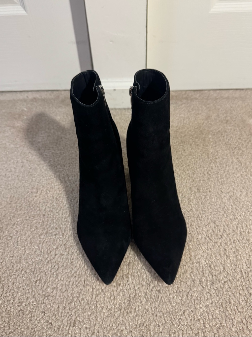Marc Fisher Retire Suede Black Booties